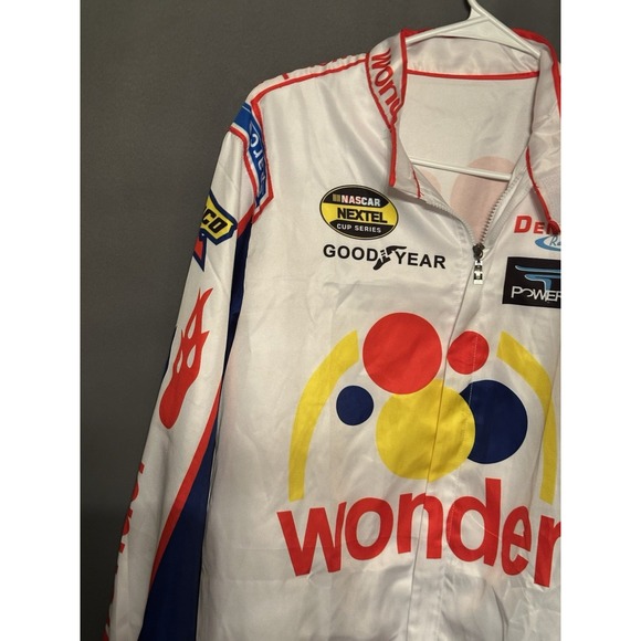 Talladega Nights Ricky Bobby Wonder Bread Racing Performance Jacket - Picture 5 of 15